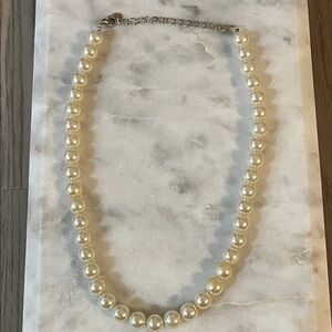 Faux Pearl Necklace